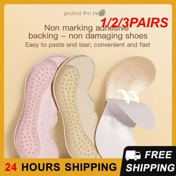 1/2/3PAIRS Pantofi Introduce Pad 3mm/6mm Invizibil Toc Autocolante Pentru Femei cu Toc Autocolant Pad Anti-uzura Ajusta Dimensiunea branțuri
