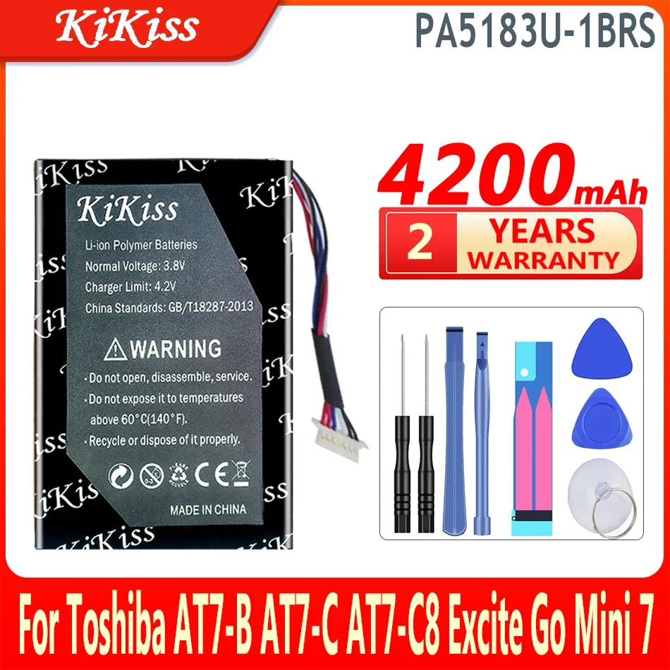 4200mAh KiKiss Puternic Baterie PA5183U-1BRS Pentru Toshiba 7-B 7-C 7-C8 Excite Go Mini 7 Mini7 Baterii de Telefon Mobil