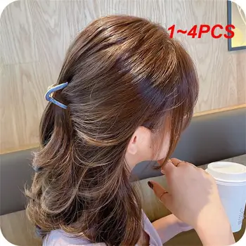 1~4BUC Nouă Formă de V Clipul de Gheare de Păr Femei Clip Geometrice de Gheare de Păr Agrafe de par Stil coreean Agrafe de Par Moda Parului