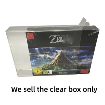 Clar Capacul cutiei de Protector UE versiunea Pentru Comutator NS pentru The Legend of Zelda pentru Link Trezire Collector ' s edition Caz de Afișare