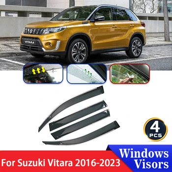 Deflectoare Pentru Suzuki Escudo Vitara LY 2016-2023 2019 2022 2017 Parbriz Auto Geam Lateral Viziere Trim Ploaie Spranceana Accesorii
