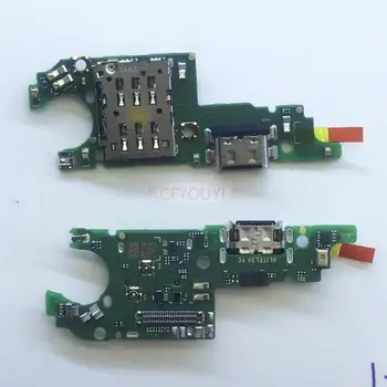 Noi Slot pentru Card Sim Flex Cablu Pentru Huawei Honor X10 USB de Încărcare de Andocare Port Conector de Microfon Cablu Flex Reparații Parte