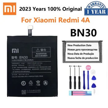 100% Orginal Xiao mi BN30 3120mAh Baterie Pentru Xiaomi Redmi 4A Mi4A M4A de Înaltă Calitate Telefon Înlocuire Baterii
