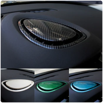 Tabloul de Bord masina de Evacuare a Aerului Cadru Decorativ din Plastic ABS 3D Autocolante Pentru MINI ONE COOPER S F55 F56 F57 Accesorii Auto Interior