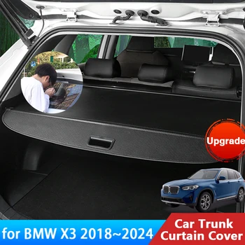 pentru BMW X3 G01 2018 2019 2020 2021 2022 2023 2024 Accesorii Portbagaj Cortina Mat Cortina din Spate Retractabil Anti-peeping Interior