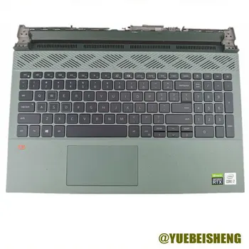 95%Noi/org Pentru DELL Inspiron G15 5511 5510 5515 zonei de sprijin pentru mâini tastatură SUA capacul superior superior caz de fundal Touchpad,verde Ușoară