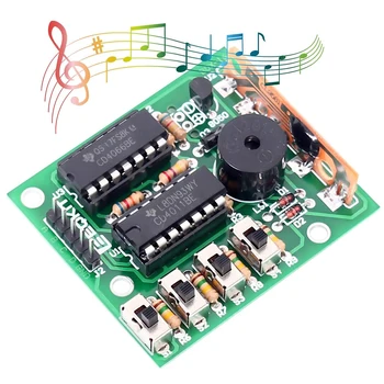 16 Muzica Sunet de Cutie BOX-16 16-Ton Bord DIY Kit Părți Componente Lipit de Învățare Practică Kituri DIY Soneria de Alarmă Module