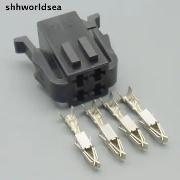 shhworldsea 5/30/100sets 3.5 mm 4p pin masina conectorul senzorului de Oxigen 191 792 722 191792722 pentru VW pentru AUDI