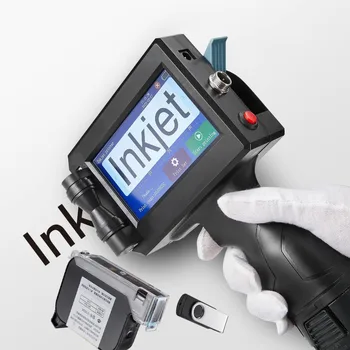 12,7 mm Portabile Inkjet Printer Data de Producție de Tipărire Etichetă de Preț Mașină Cutie de carton Cod de Două-dimensional Mașină de Marcare