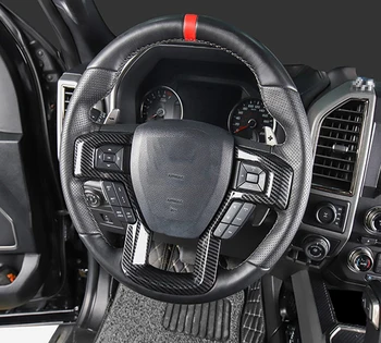 Pentru Ford F150 Raptor 2017 2018 2019 2020 ABS Interior, Panoul de Instrumente de Decorare Acoperire Benzi Autocolante Tapiterie Interior Styling