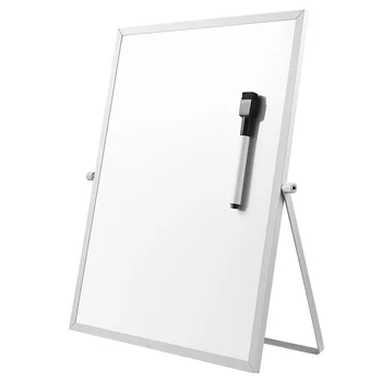 Mini Uscat Șterge Whiteboard Magnetic Notepad De Sus De Masă Șevalete Pictura Dublă Față-Verso Poate Fi Ștearsă Marker