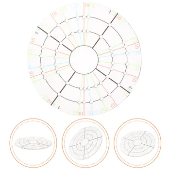 Instrumente de Ceramică DIY Egale Împărțirea Decorative Circulare de Măsurare Rotund Separator de Lut Ceramică