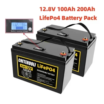 Aleaivy 12.8 V 100Ah 120Ah LifePo4 Baterie 12V Baterie Reîncărcabilă Litiu Fosfat de Fier Lifepo4 Celule Solare instrumente