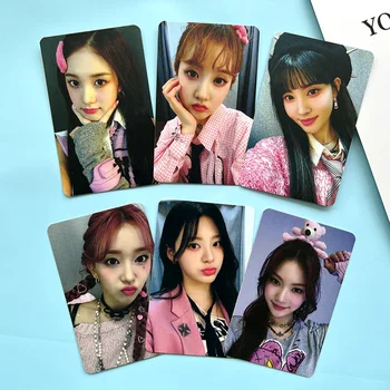 6Pcs/Set Kpop Idol STAYC LOMO Carduri Noul Album Teddy Bear Lomo Carduri HD Photocards Fetele Carte de Fotografie Pentru Fanii de Colectare Cadou