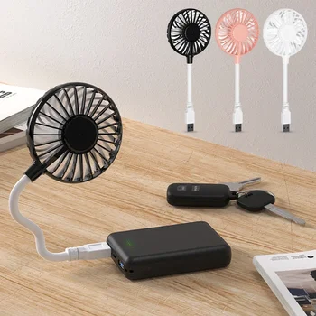 Pentru Acasă Cămin în aer liber Creative Office SummerAdjustable Mini Brushless Mut Ventilatorul de Răcire Laptop Portabil USB Inputminifan
