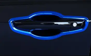3 Culori 8 Buc Multifuncțional Laterale din Otel Inoxidabil Mâner de Ușă Castron Protector Capac Ornamental Pentru Honda CRV 2017 Exterior Styling Auto