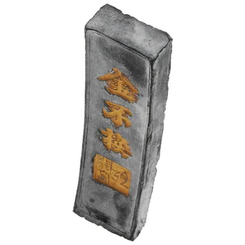 Caligrafie chineză Piatră de Cerneală Manual de Cerneală Bloc de Cerneală Stick pentru Chineză Japoneză Caligrafie și Pictură (Negru)