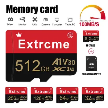 De mare Viteză Card de Memorie 512GB ssd 256GB Mini SD Card de 512GB ssd 256GB A2 64GB 128GB TF Card Flash 128GB Micro TF Card SD Pentru Telefon Drone