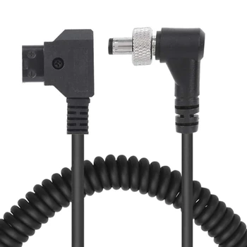 Putere Apăsați D-Atingeți la Dreapta în Unghi DC12V 5.5x2.1 mm Cablul de Alimentare de Înlocuire