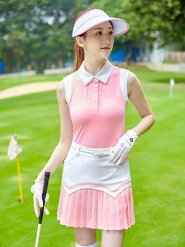 TTYGJ 2023 Noi Femeile Golf Tricou de Vara cu Maneci Scurte Golf Wear pentru Femei Tricouri Polo de Tenis Tricouri Dry Fit Sport Top
