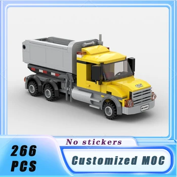 Vehicul de oraș de Camioane de Construcții, Blocuri Model Cărămizi de Afișare de Colectare de Jucării pentru Copii Cadouri 266PCS