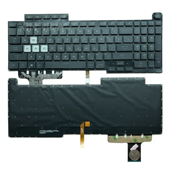 Russsian NE RGB cu iluminare Tastatura Laptop pentru ASUS ROG Stirx G17 G713 G713Q G713QE G713QR G733 G733Q G733QS RU