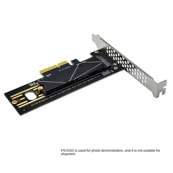 M. 2 NVMe SSD PCI-E 4.0 Adaptor Card PCI-E X4 4.0 GEN4 NVME CHEIE-M. 2 Adaptor Suport pentru Card 2230/2242/2260/2280/22110 SSD