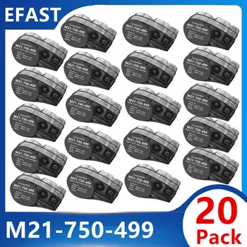 20Pack Reîncărcare M21-750-499 Nailon Pânză de Etichete BANDĂ Cartuș Pentru Brady BMP21-PLUS,BMP21,BMP21-LABORATOR Printer Cablu de Sârmă de Marcare