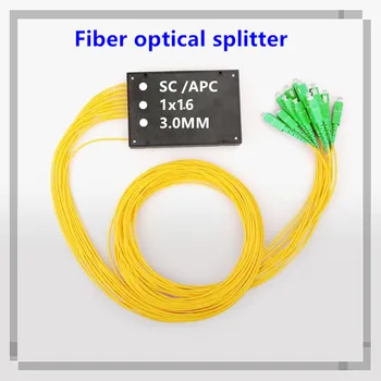 Fibre optice splitter SC /APC 1x16 3.0 MM PLC splitter-ul optic 1x16 PLC Fibre optice splitter singur mod de Transport Gratuit