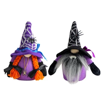 Halloween-ul Gnome Liliac Decorative Festival de Vacanță de Anul Nou de Partid Y9RE
