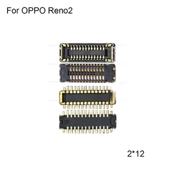 2 BUC Dock Conector Micro USB Port de Încărcare conector FPC Pentru OPPO Reno2 logica pe placa de baza placa de baza Reno 2 pe cablu flex