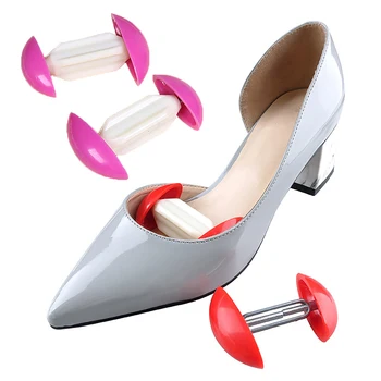 1Pair Reglabil Lățime de Umplutură Mini Pantofi Brancarde Formatorii pentru Bărbați Pantofi pentru Femei Mini calapoade Rack