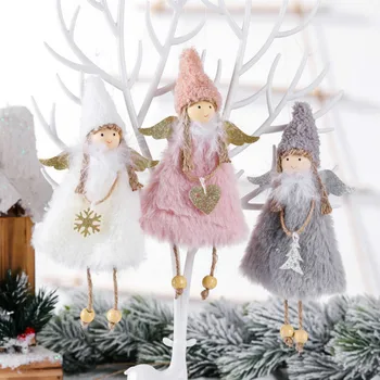 2023 Navidad Decor Drăguț Înger Păpuși de Crăciun Ornamente pentru Pomul de Crăciun Decoratiuni pentru Casa Noel Natal Noi Anul 2024 Copii Cadou