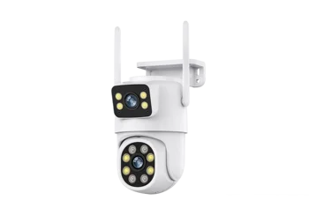 În aer liber, de monitorizare de securitate aparat de fotografiat umanoid recunoașterea AI alarma WIFI minge tip camera IP