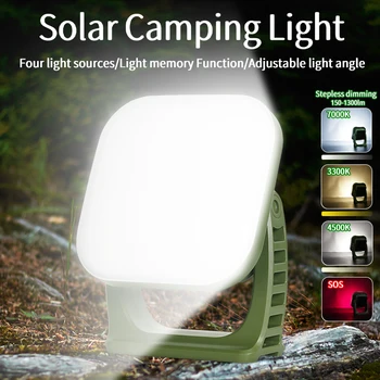 MOS ILUMINAT cu LED-uri în aer liber, Solar Lucrările de Întreținere de Urgență Lumini Masina Rece Echipament de Camping Lanternă Lanterne Reîncărcabile Lamps50W