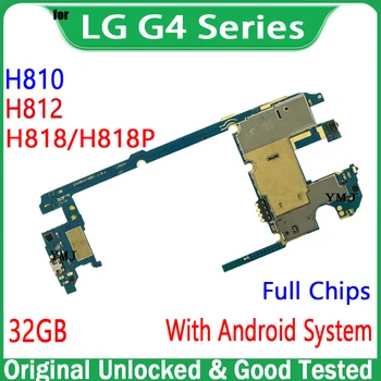 Cu Sistem Android Placa de baza Pentru LG G4 H811 H810 H812 H818 H818P Placa de baza 32GB Original Debloca Complet Chips-uri de Logic Board Placă