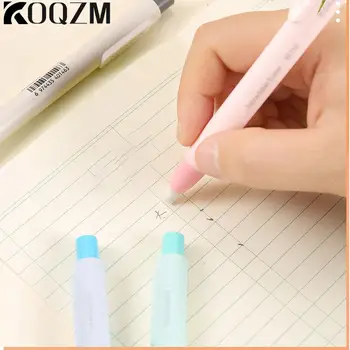 Push-pull Eraser Împinge Creion Retractabil Eraser Corecție Consumabile Tip Stilou Creion Radieră Scris, Rechizite Școlare Papetărie