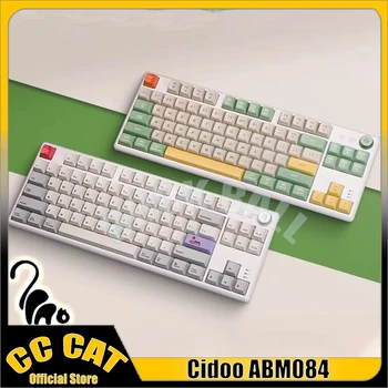 Cidoo Abm084 Mecanice Tastatură fără Fir Bluetooth Tastaturi 87 de Taste 3 Modul De 2,4 G/Bluetooth/Cablu Gamer Tastatură RGB lumina de Fundal