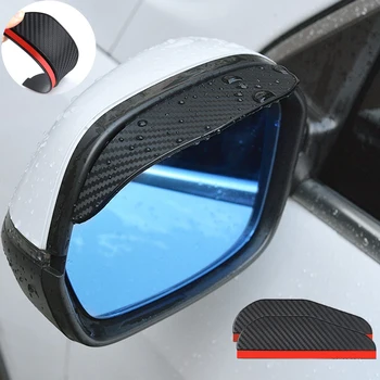 2 buc auto oglinda retrovizoare ploaie spranceana fibra de carbon vizor lateral pentru kia sportage 2005 2006 2007 2008 2009 2010 nissan martie