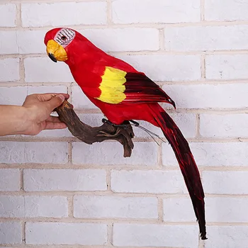 Meșteșug Rafinat Artificial Papagal Artizanat Acasă Decor Realist Grădină, Magazin de Fotografie fereastra de Simulare Curte