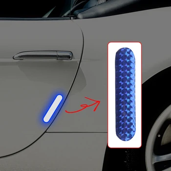 2 buc Ușă de Mașină Universal Autocolante Reflectorizante Decal de Avertizare Bandă Reflectorizantă Benzi de Siguranță Marca Bandă reflectorizantă Autocolante pentru Benz
