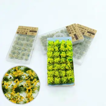 Mini Verde, Teren de Producție Distractiv de Flori Sălbatice Material DIY Flori Cluster Peisaj in Miniatura Simulare Iarba