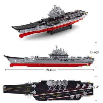 Creativitatea Navă Militară De Luptă Navă De Barca Model Blocuri,Sluban Aircrafted Transport Distrugător Seturi De Armă Cărămizi Jucarii