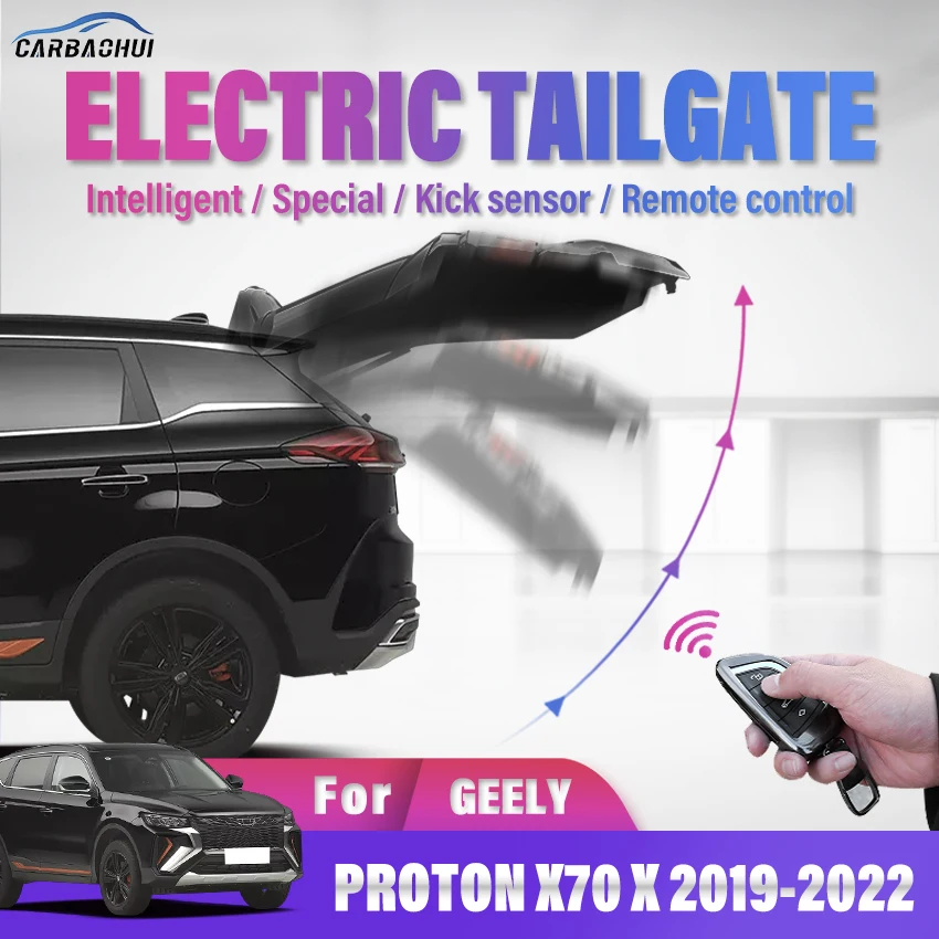 Masina Electrica hayon Smart Electric portbagaj conduce Kick Auto Senzor Accessori Pentru GEELY PROTON X70 X 2019-2022,ușa din Spate kit putere