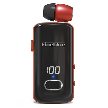 Fineblue F580 Lavaliera Wireless Căști Bluetooth 5.3 Căști cu Microfon Putere de Afișare Earbud Zgomot fără Interferențe