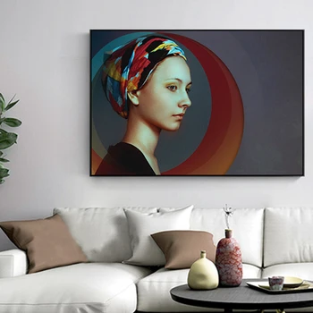 Abstract Frumusețe Exotică Eliza Panza De Artă Celebru Portret Poster De Imprimare Pentru Camera De Zi Dormitor Unic De Perete Decor Acasă Imagini De Artă