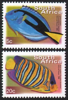 2 buc/Set Nou Africa de Sud Post de Timbru 2000 De Pești Tropicali Ornamentali Stamps MNH