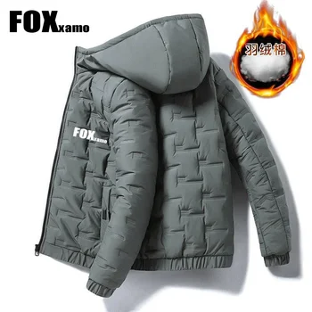 Foxxamo 2023 Iarnă Ține De Cald Jacheta Plus Catifea Pantaloni Vânt Impermeabil Sacou În Aer Liber, Pescuit Pantaloni Drumeții, Ciclism Haina