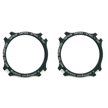 2 buc Inel de Blocare Pentru Cannondale Hollowgram Spider Lockring KP021/, Supersix Evo 2 Accesorii pentru Biciclete