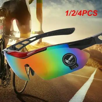 1/2/4BUC Outdoor pentru Bărbați ochelari de Soare Ciclism Drum de Munte de Echitatie de Protecție Ochelari Sport Ochelari de protecție Ochelari de Biciclete MTB Soare